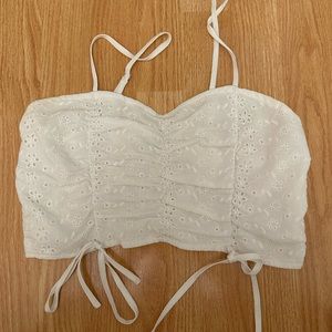 Eyelet shirt